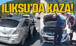 Ilıksu'da kaza! Ekipler olay yerinde!