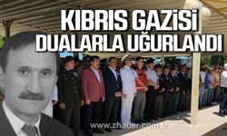 Kıbrıs Gazisi Muammer Erdem dualarla uğurlandı!