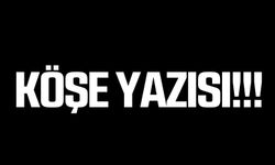 Köşe yazısı!!!