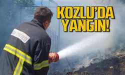 Kozlu'da anız yangını! Ekipler olay yerinde!