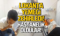 Lokanta yemeği zehirledi! Hastanelik oldular!