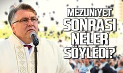 Rektör Özölçer'den mezuniyet sonrası teşekkür