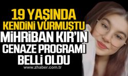 Zonguldak'ta 19 yaşında kendini vuran Mihriban Kır’ın cenaze programı belli oldu!