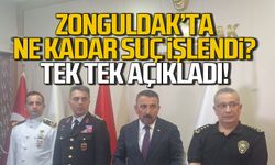 Zonguldak'ta ne kadar suç işlendi? Vali tek tek açıkladı!