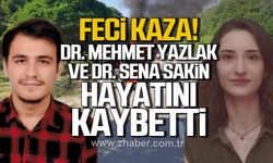 Sinop'ta feci kaza! Dr.Mehmet Turan Yazlak ve Dr. Sena Sakin hayatını kaybetti!