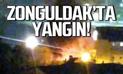 Zonguldak Tepebaşı'nda yangın!