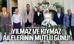 Yılmaz ve Kıymaz ailelerinin mutlu günü!