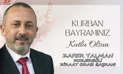 Zafer Yalman'dan 2024 Kurban Bayramı mesajı