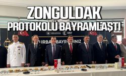 Zonguldak protokolü bayramlaştı!