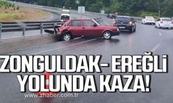 Zonguldak- Ereğli yolunda kaza!