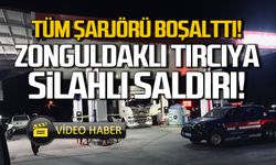 Zonguldaklı TIR şoförüne silahlı saldırı!
