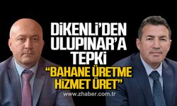 Dikenli'den Ulupınar' a sert çıkışma! "Müfettişin ardına sığınarak bahane üretmeyin"