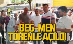 BEG-MEN Erkek Giyim Mağazası törenle açıldı!