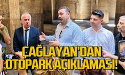 Lavuar Alanına otopark yapılacak mı? Çağlayan yanıt verdi!