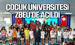 Çocuk üniversitesi ZBEÜ'de açıldı