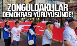 Zonguldaklılar Demokrasi Yürüyüşünde!