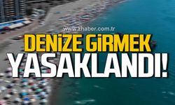 Filyos'ta denize girmek yasaklandı!