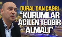 Devrim Dural'dan çağrı! "Kozlu sahil yolunda kurumlar acilen tedbir almalı"