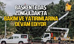 Başkent EDAŞ Zonguldak'ta bakım ve yatırımlarına devam ediyor