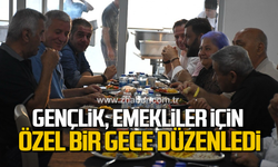 Gençlik emekliler için özel bir gece düzenledi!