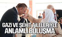 Vali Hacıbektaşoğlu şehit ve gazi aileleriyle bir araya geldi!