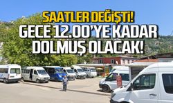 Saatler değişti! Gece 12.00'ye kadar dolmuş olacak!