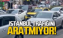 Zonguldak Gazipaşa Caddesinde trafik sorunu!