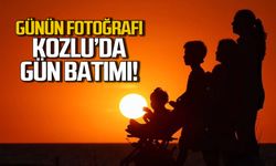 Günün fotoğrafı: Kozlu'da gün batımı!