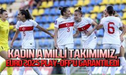 Kadın A Millî Takımımız, EURO 2025 Play-Off'u garantiledi