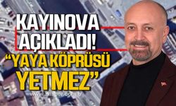 Atınç Kayınova açıkladı! "Yaya köprüsü yetmez"