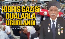 Kıbrıs Gazisi Yılmaz Kocasoy dualarla uğurlandı!