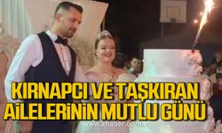 Merve Kırnapcı ve Satılmış Taşkıran dünyaevine girdi!