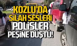 Kozlu'da silah sesleri! Polis magandaların peşine düştü!