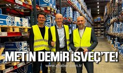 Metin Demir İsveç'te! Zonguldak için işbirliği adımı!