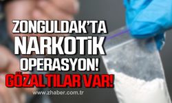 Zonguldak'ta narkotik operasyon! Gözaltılar var!