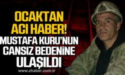 Zonguldak'ta ocaktan acı haber! Mustafa Kuru'nun cansız bedenine ulaşıldı!