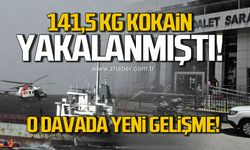 Zonguldak'a 141,5 kilogram kokain getirmişlerdi! O davada yeni gelişme!