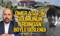 Zonguldak'ta Ömer Asaf'ın ölümünün ardından Deniz Kavraz böyle seslendi!