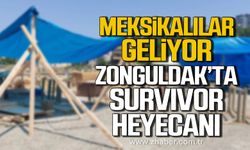 Zonguldak'ta Survivor heyecanı! Oyun parkurları kuruluyor!