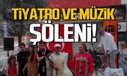 Kilimli Halkevi'nde tiyatro ve müzik şöleni coşkusu