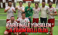 Alaplı Kurumlar arası futbol turnuvasında 4 takım yarı finale yükseldi!