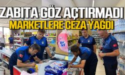 Alaplı'da zabıta göz açtırmadı! Marketlere ceza yağdı!