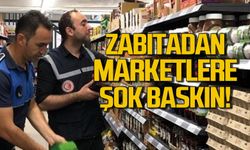 Gökçebey Zabıtasından marketlere şok baskın!