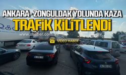 Ankara-Zonguldak yolunda kaza! Trafik kilitlendi!