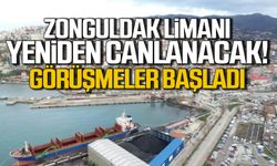 Zonguldak limanı  yeniden canlanacak! Görüşmeler başladı