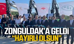 Zonguldak'a 8 adet ekskavatör geldi!