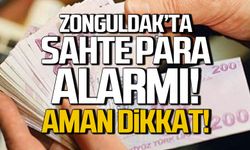 Zonguldak'ta sahte para alarmı aman dikkat!