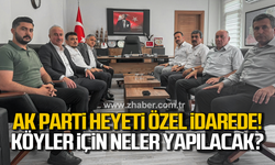 Ak Parti heyeti özel idarede! Köyler için neler yapılacak?