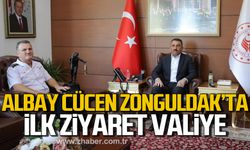 Albay Barış Cücen Zonguldak'ta! İlk ziyaret Vali Hacıbektaşoğlu'na!