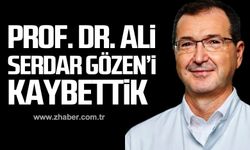 Prof. Dr. Ali Serdar Gözen’i kaybettik!